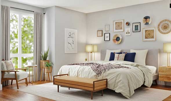 نصائح لاختيار ألوان طلاء لغرفة النوم تشعرك بالاسترخاء والسعادة