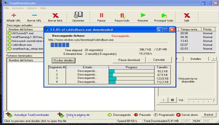 برنامج TrueDownloader 2019